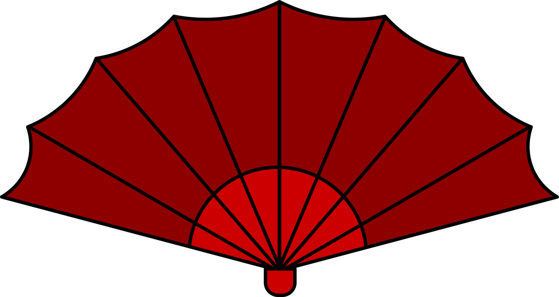 hand fan clipart illustration 9665639 PNG