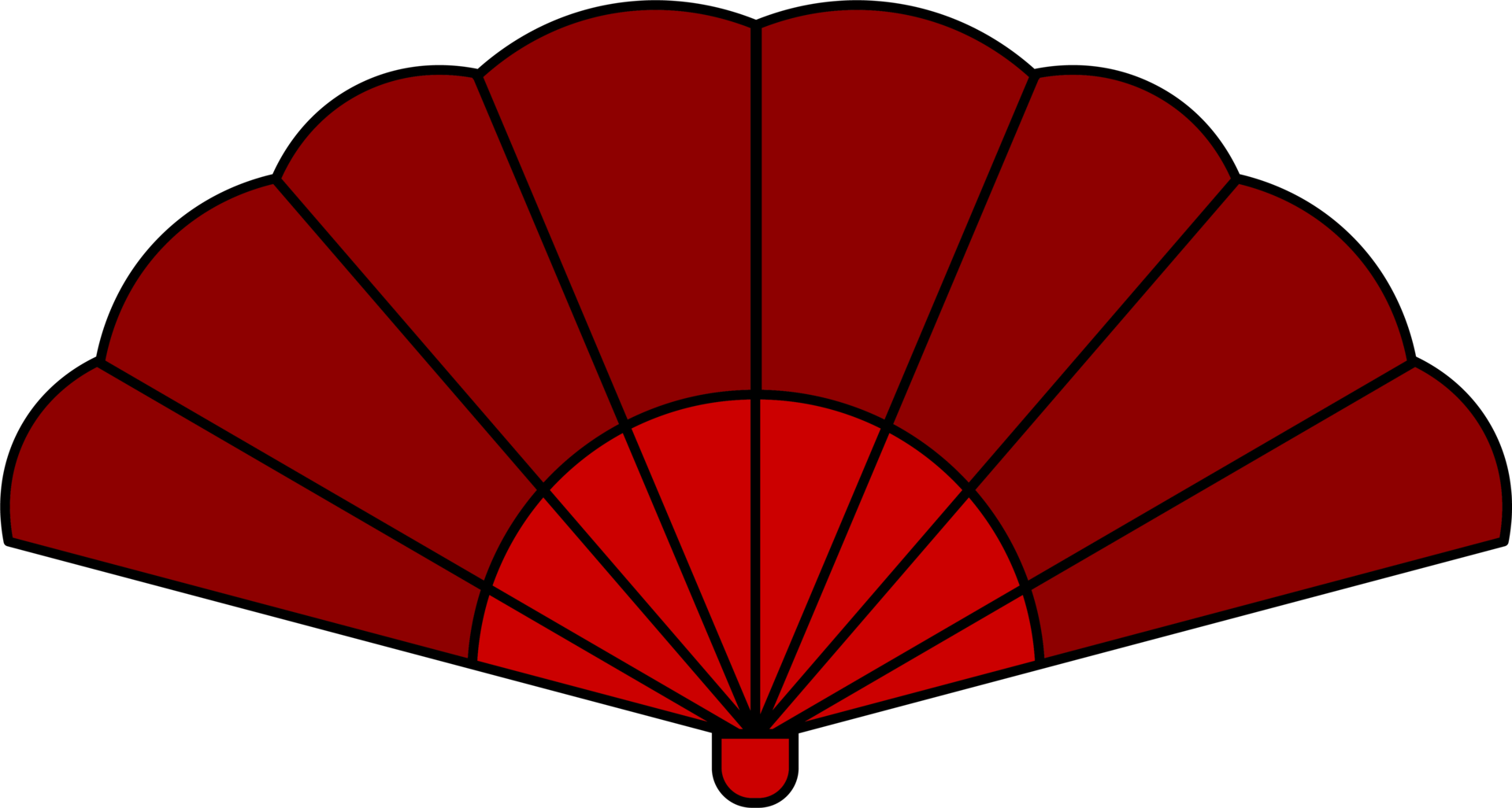 Filipino Hand Fan Clipart