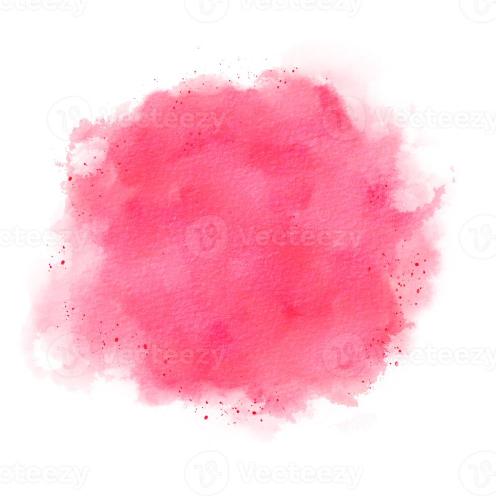 Pink Splash Watercolor Paint png