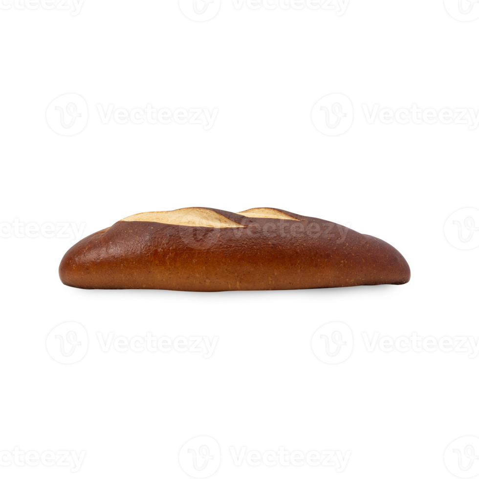 Plain Laugen bread cutout, Png file