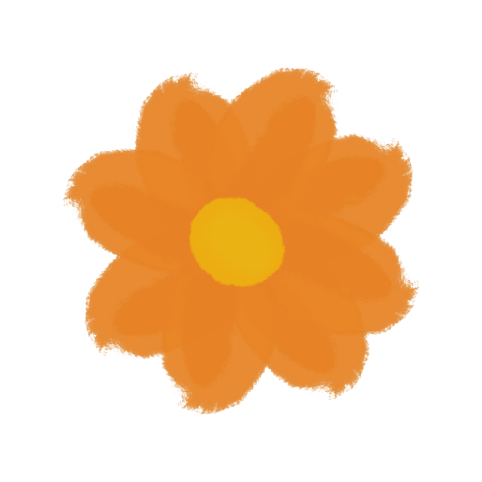 yellow flower icon png