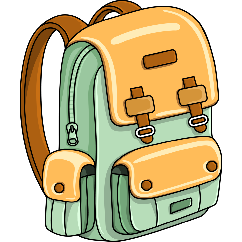 School Bag for student or Bag for kid png