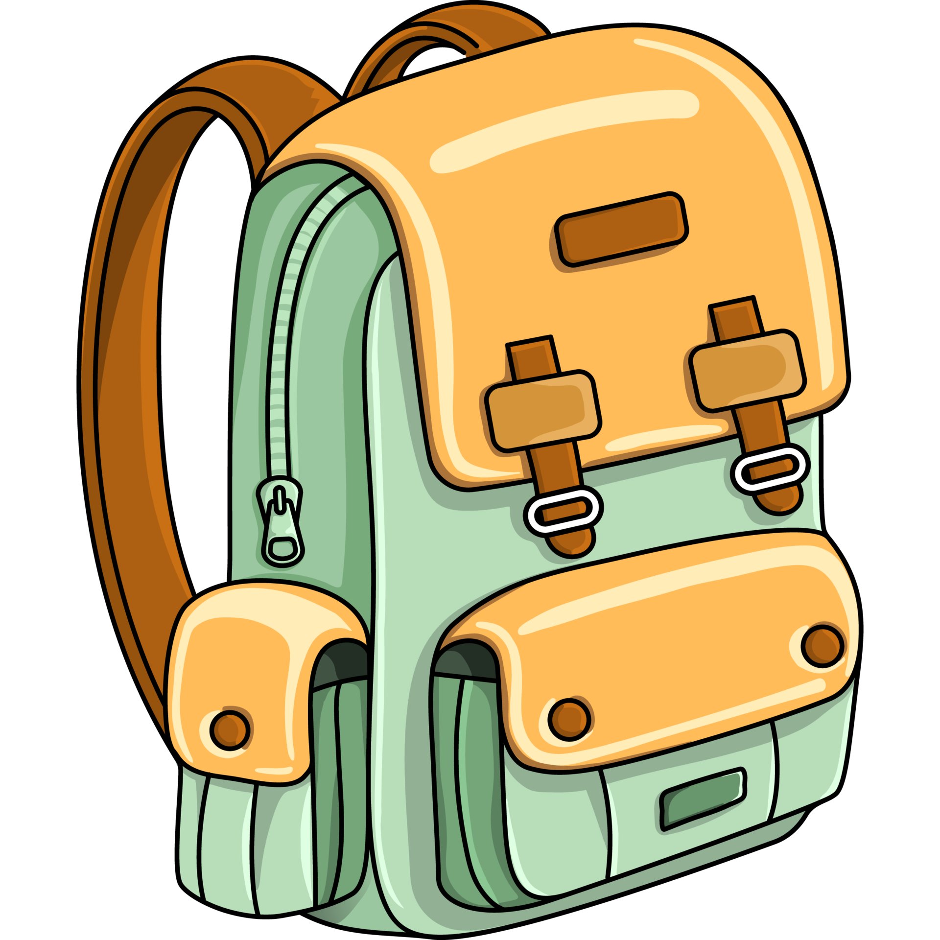 school bag clipart