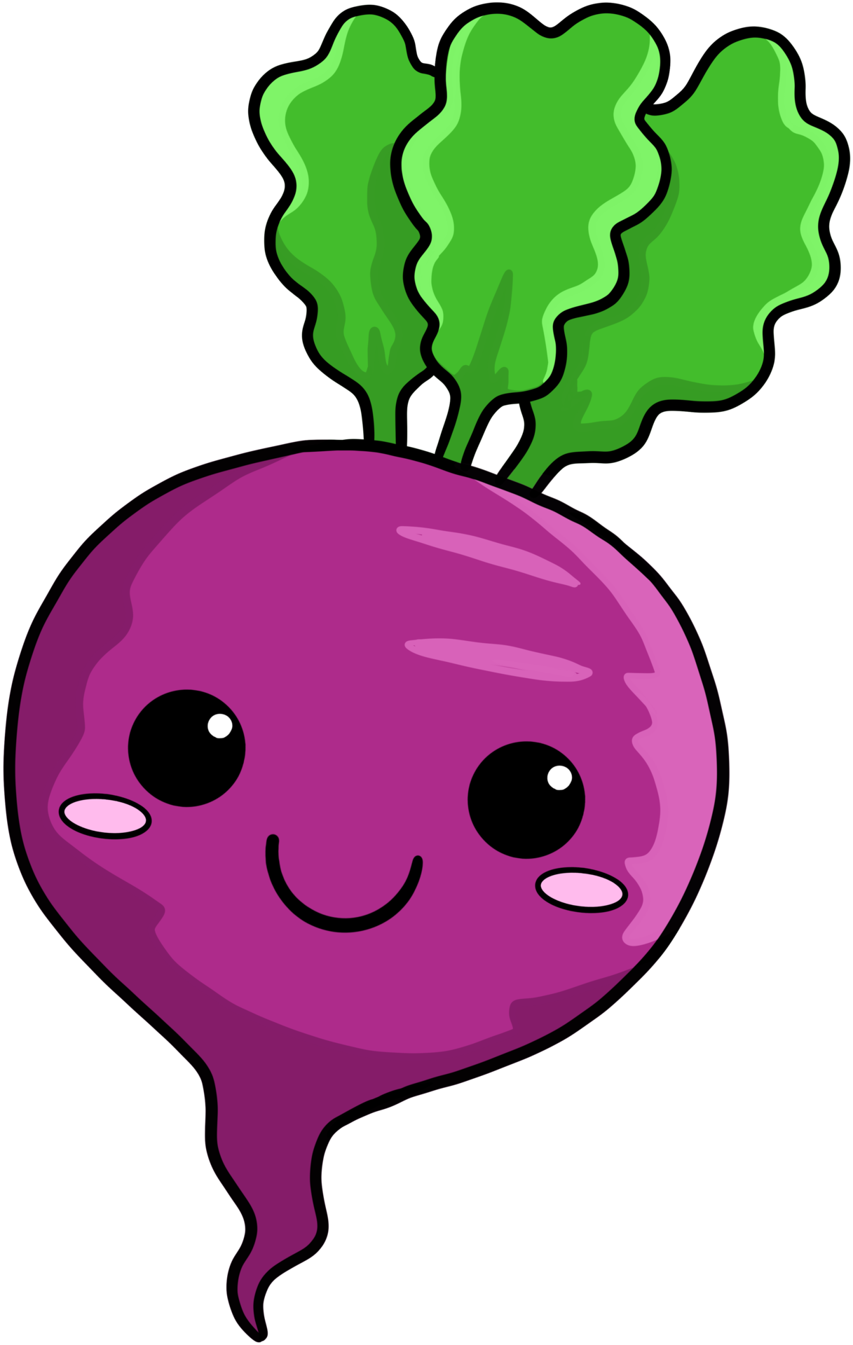 Free colorful cute cartoon vegetable beetroot 9665804 PNG with Transparent  Background