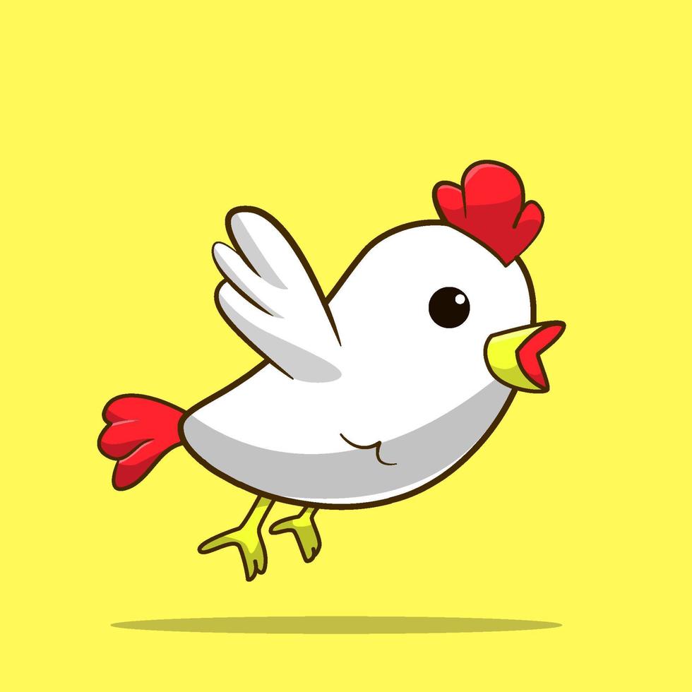 cute and adorable chicken design vector