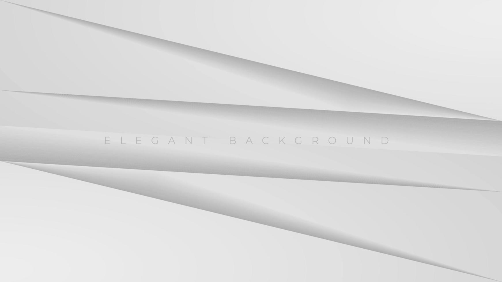 Abstract white and gray modern background vector