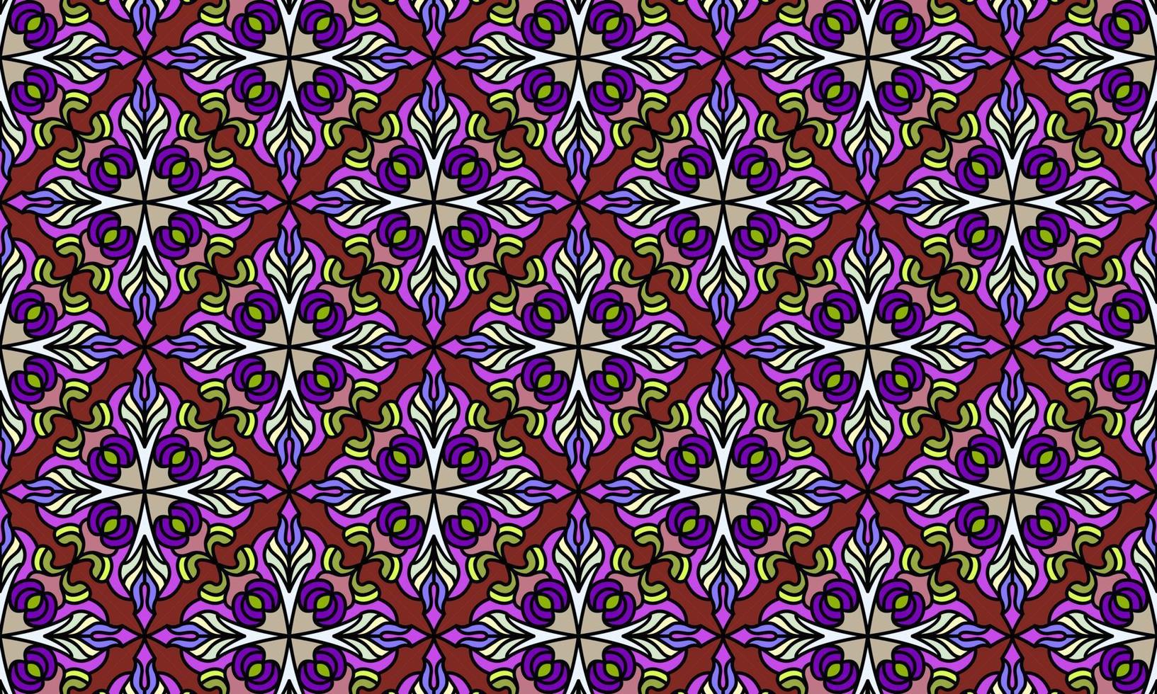 ethnic background pattern abstract vector