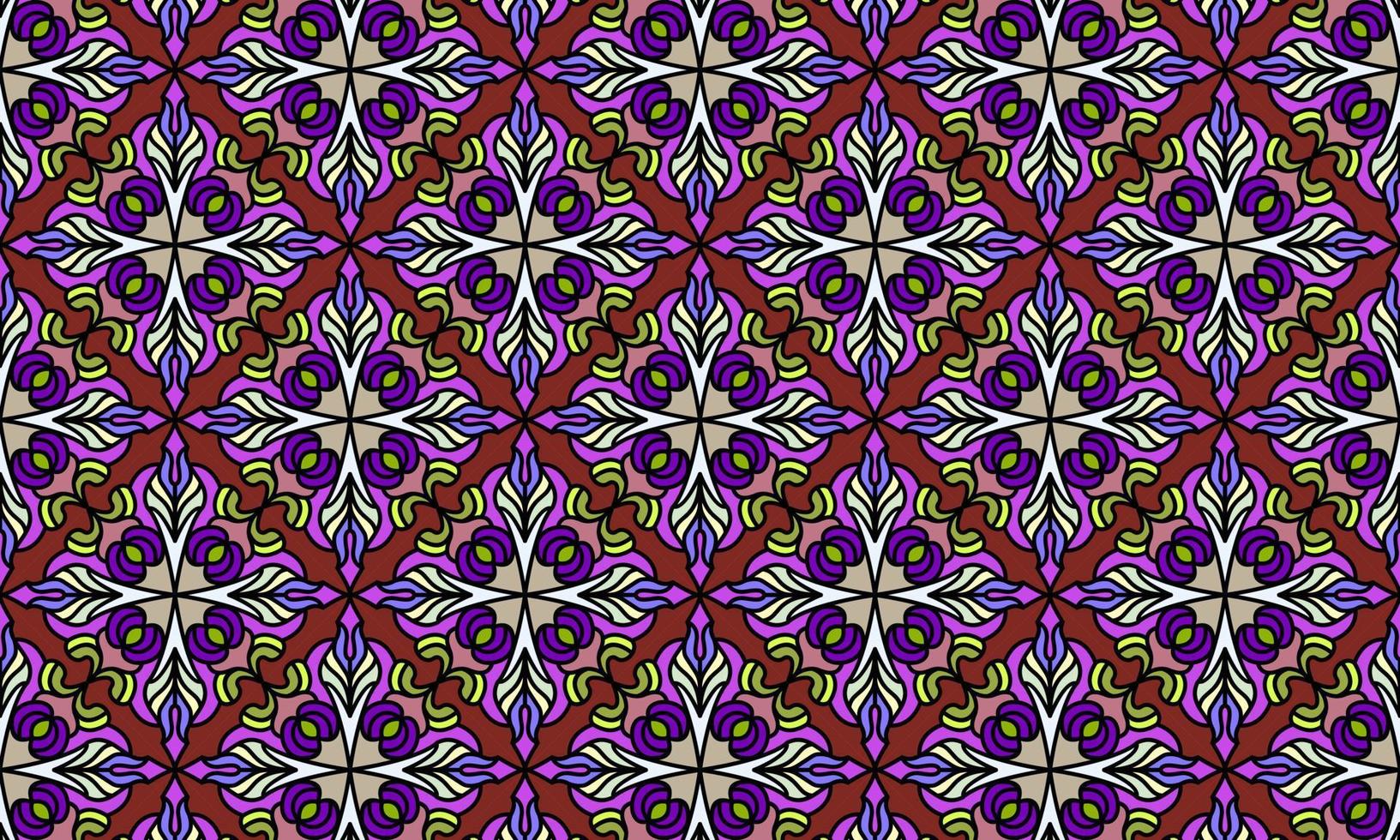 ethnic background pattern abstract vector