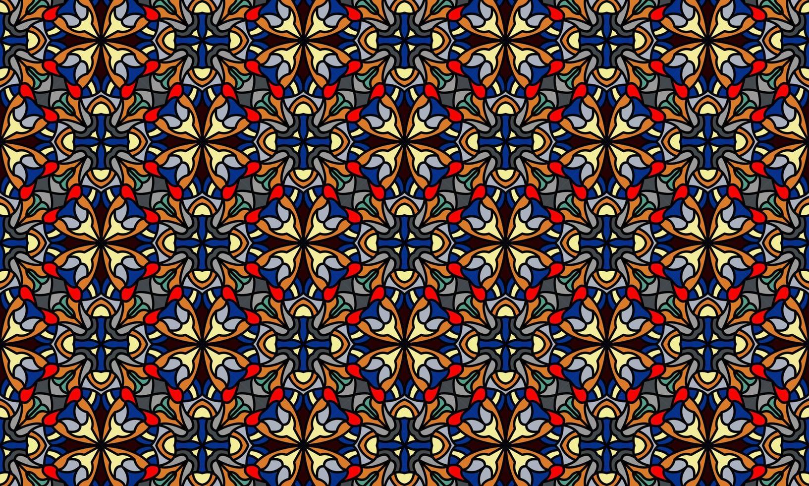 ethnic background pattern abstract vector