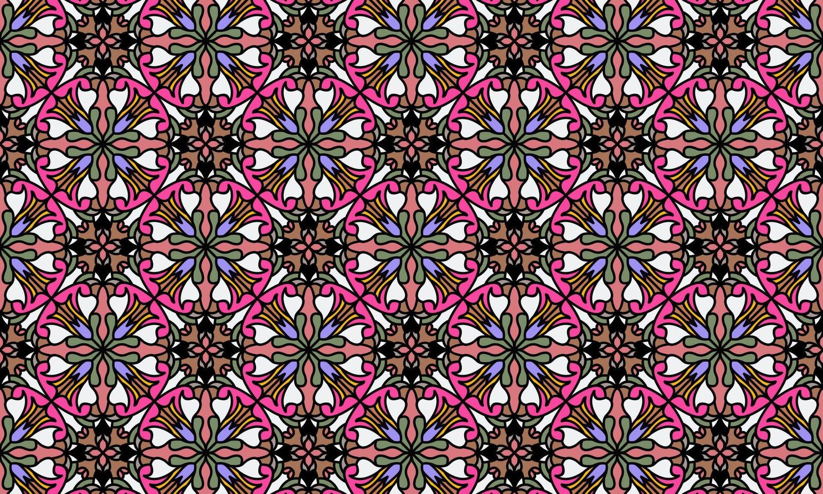 ethnic background pattern abstract vector