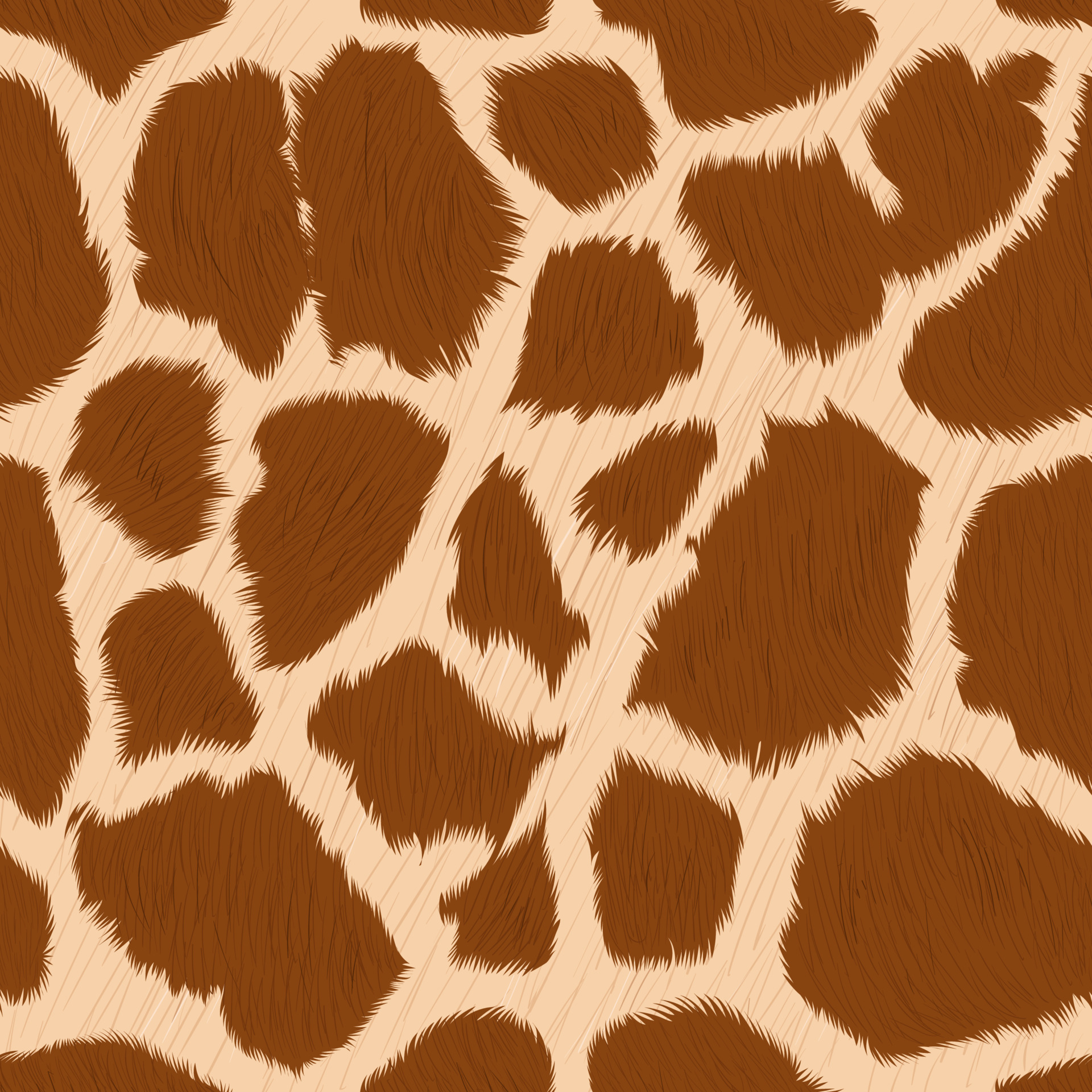 Hand drawn Seamless pattern of Giraffe print, Detail skin of Giraffe, Realistic  Giraffe pattern 9668498 Vector Art at Vecteezy
