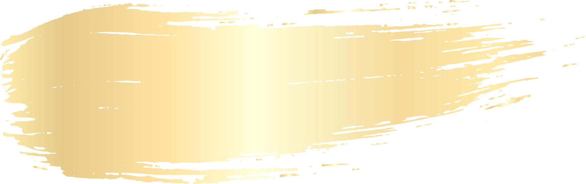 Gold Brush Stroke for design illustration 9668772 PNG