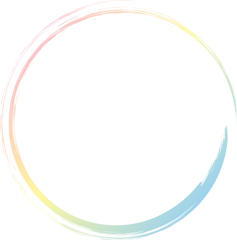 Gold Circle Frame Gradient 9668774 PNG