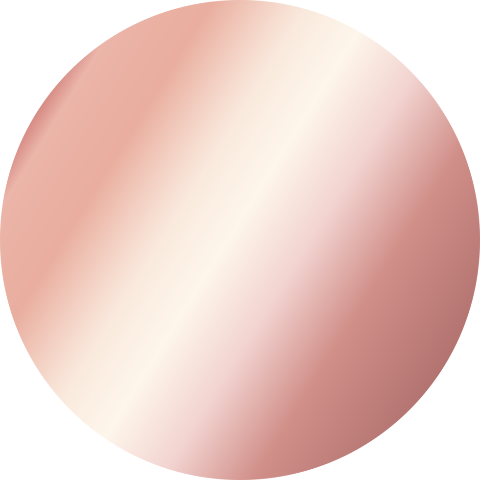 Rose Gold PNGs para download gratuito