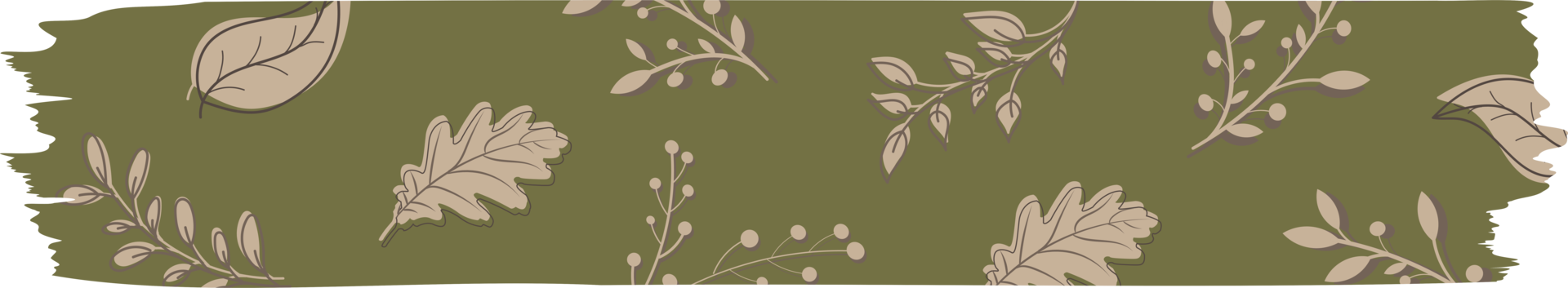 ruban adhésif washi avec illustration de fleurs florales png