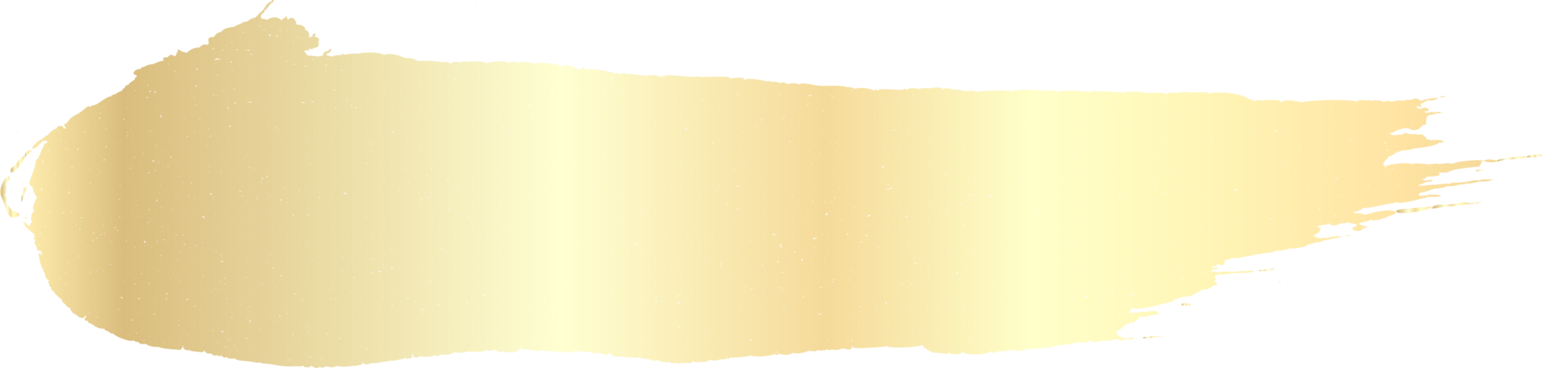Gold Brush Stroke for design illustration png