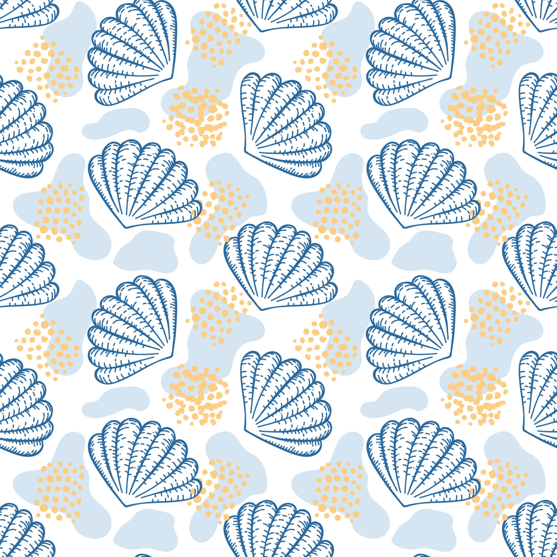 seamless-seashell-pattern-hand-drawn-doodle-in-sketch-style-summer