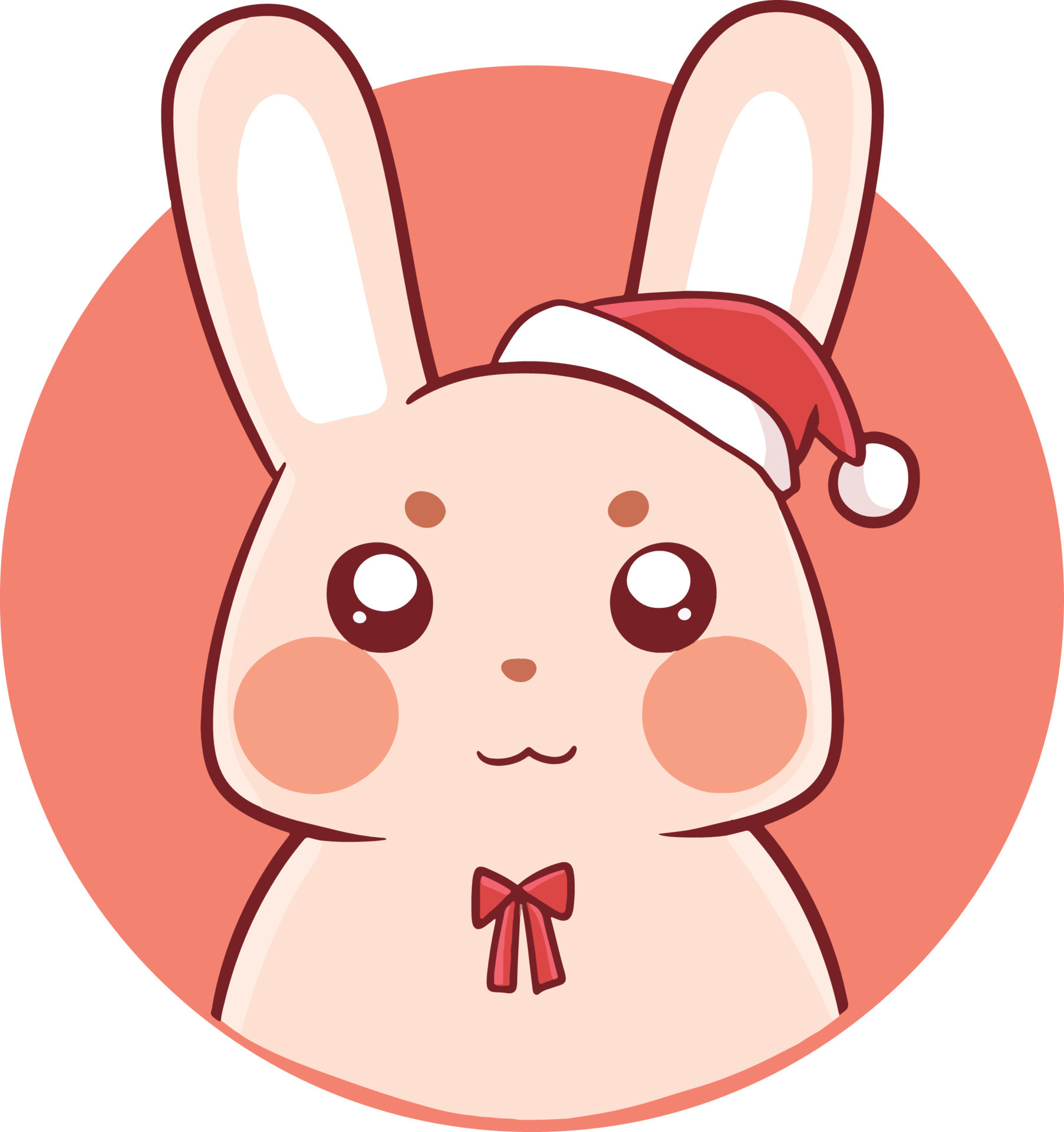 Christmas Cartoon Illustration Cute Kawaii Character Anime 9669284