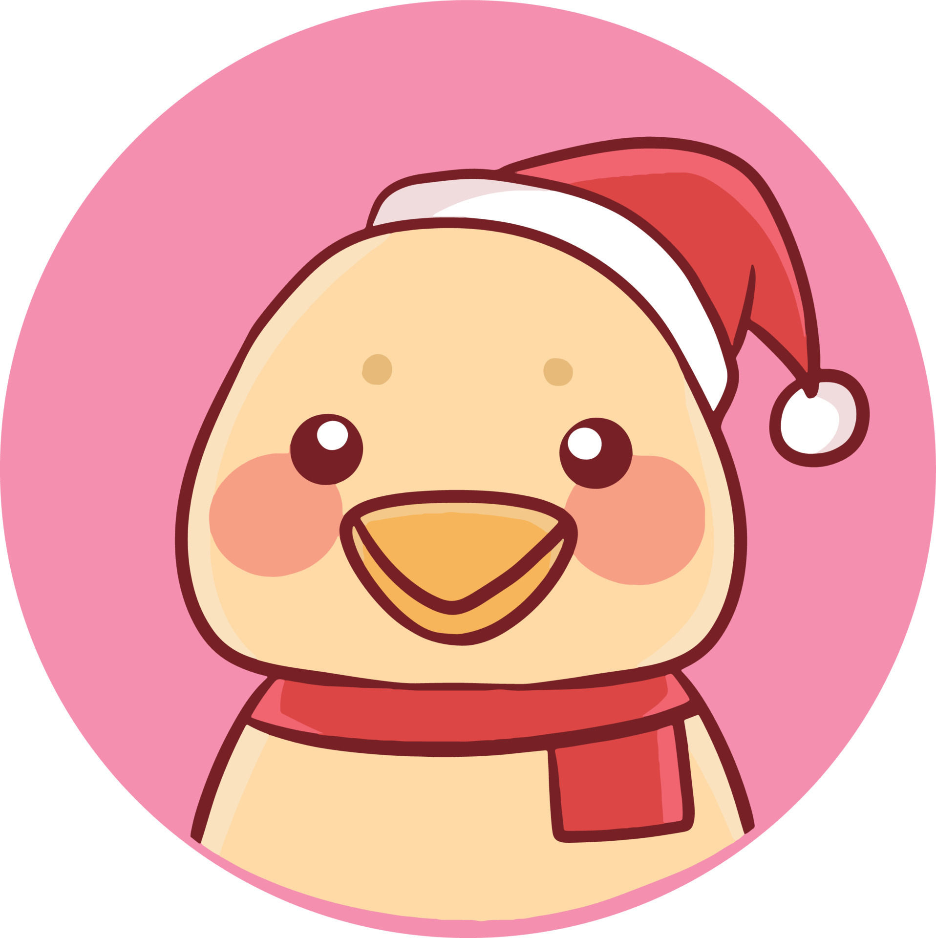 Christmas Cartoon Illustration Cute Kawaii Character Anime 9669275