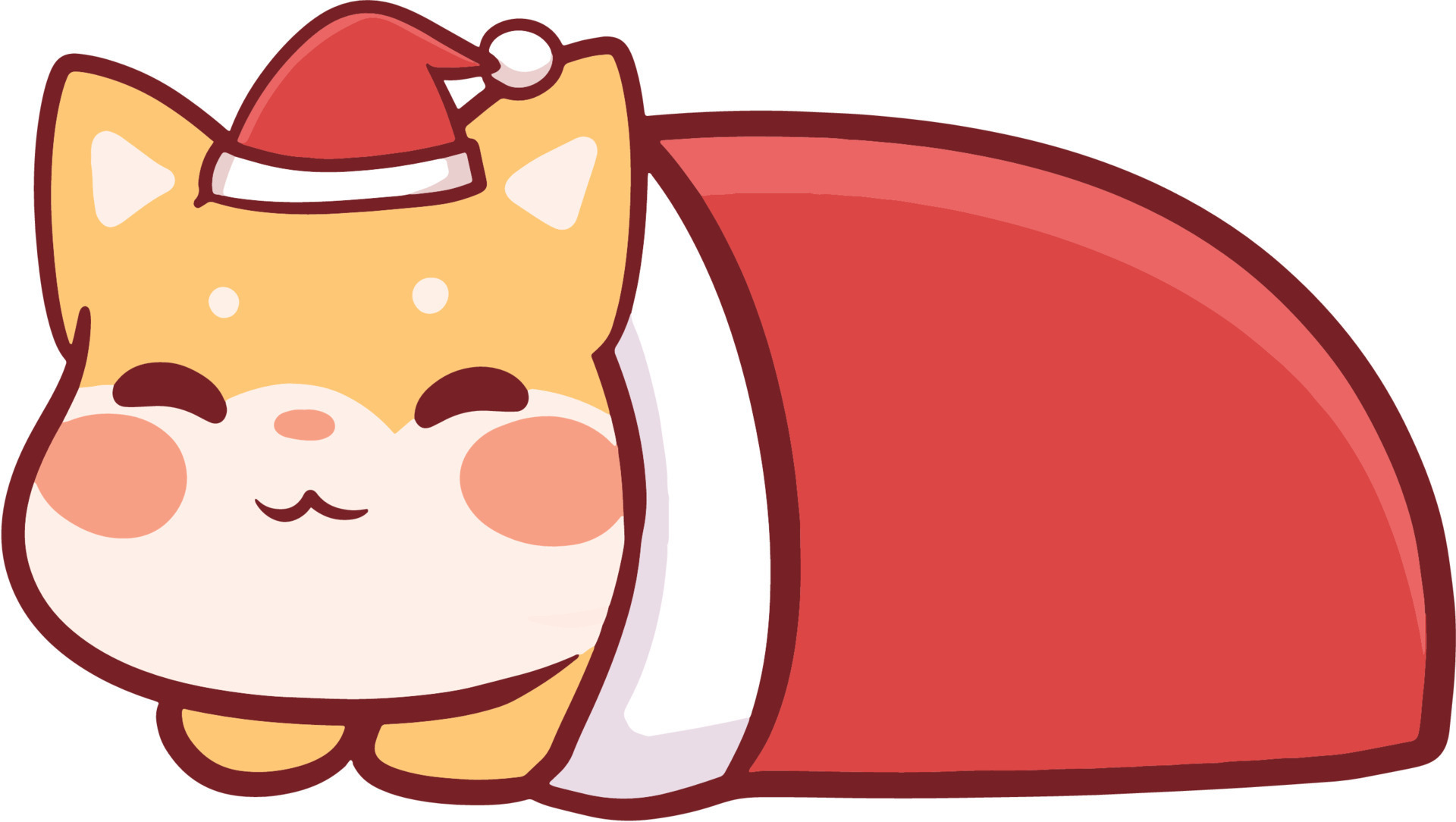 Christmas Cartoon Illustration Cute Kawaii Character Anime 9669275