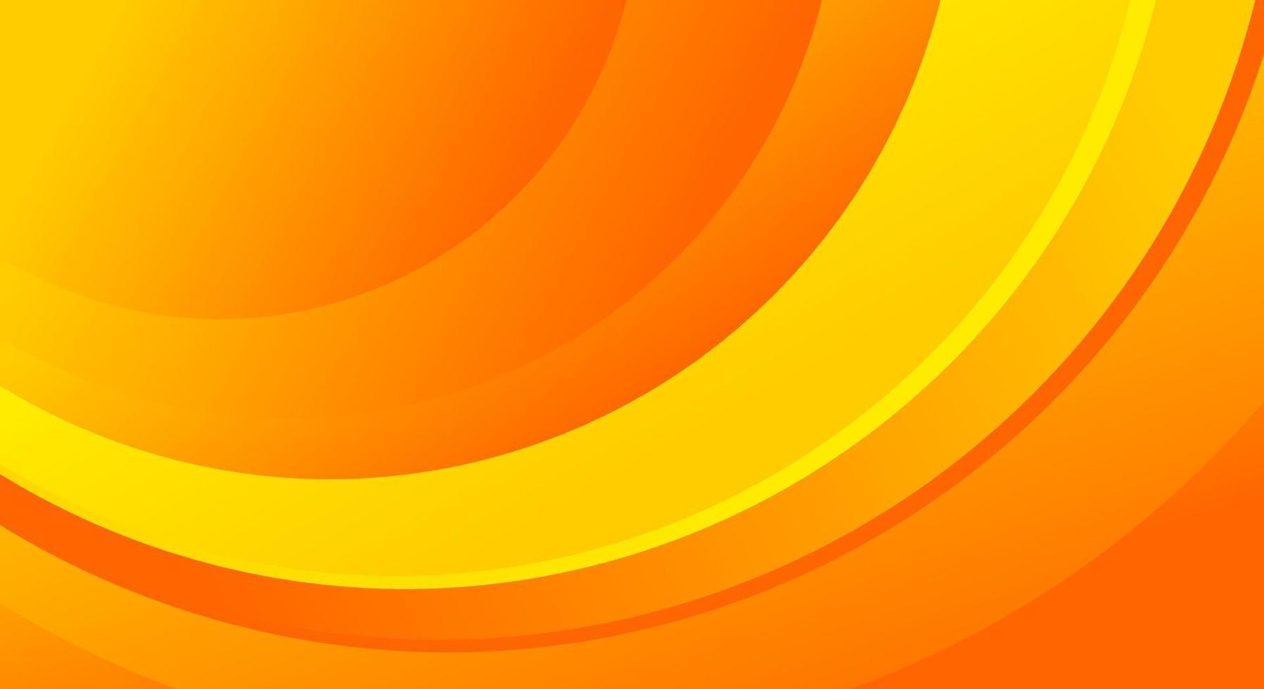 orange curve background vector