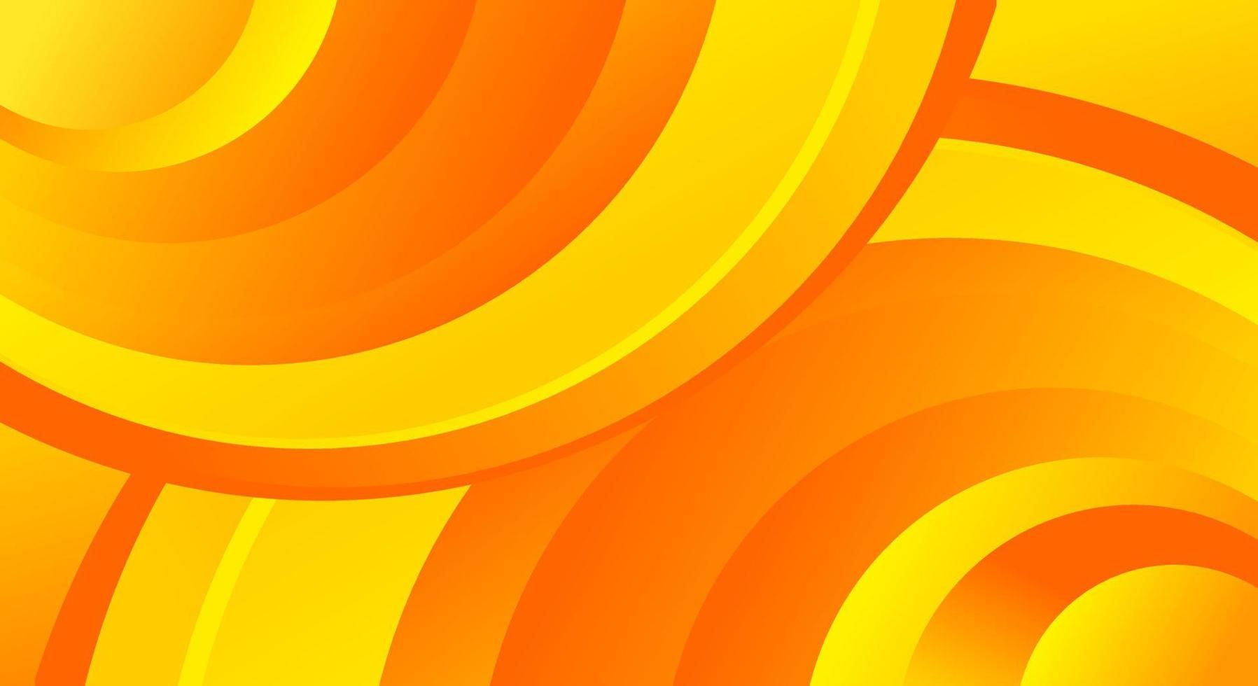 fondo de curva naranja vector