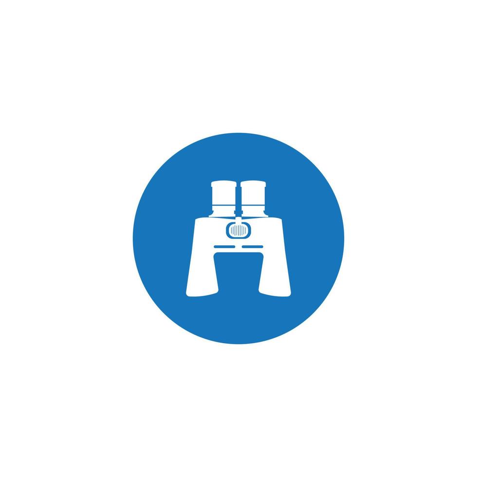 Binoculars icon vector illustration design template