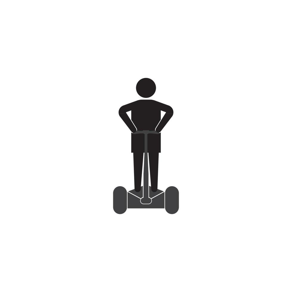 Segway icon vector illustration template design.