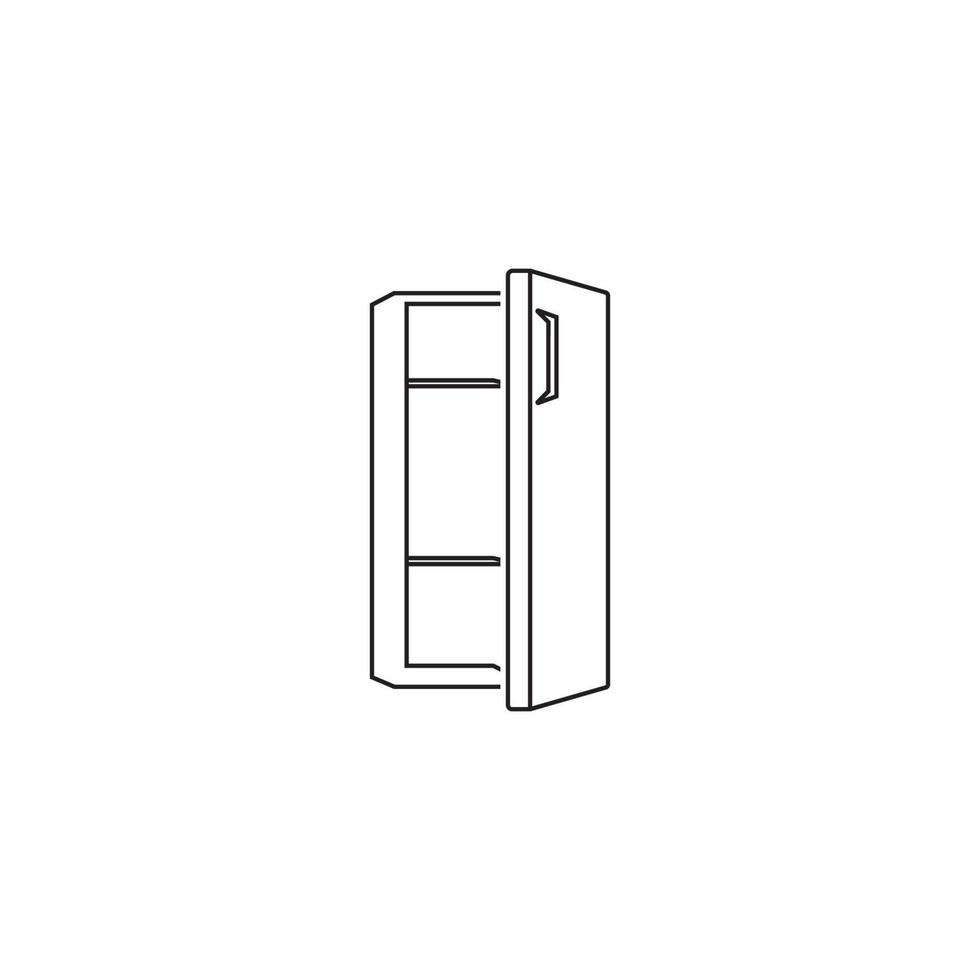 Refrigerator icon vector illustration design template