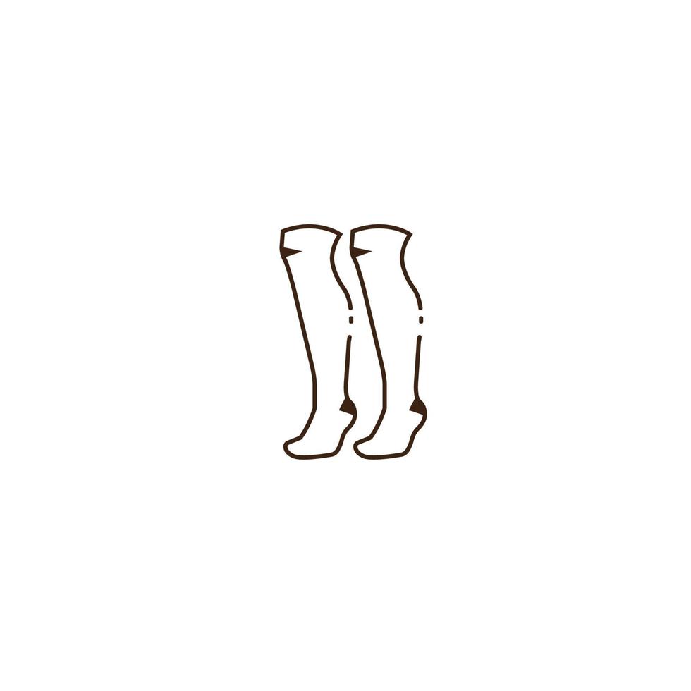 Socks icon vector illustration template design.