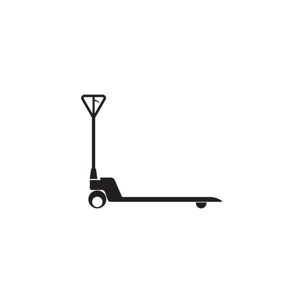 manual hand lift icon vector