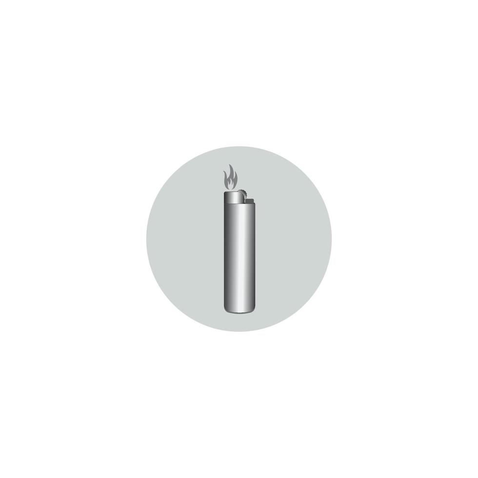 Gas Lighter icon vector