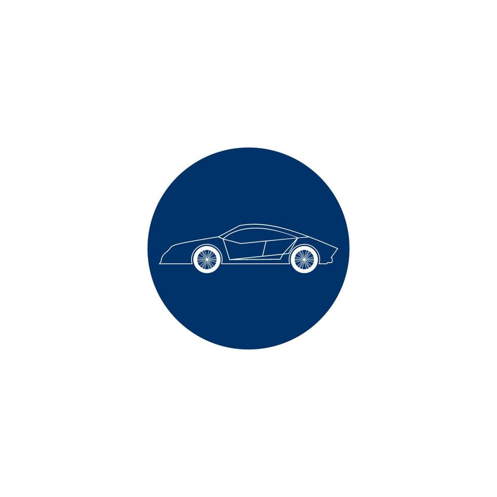 Racing car icon vector illustration template design.