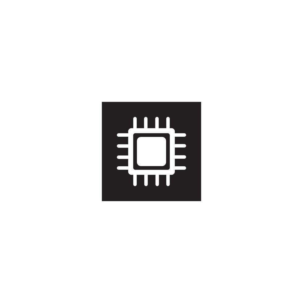 chip icon vector illustration design template