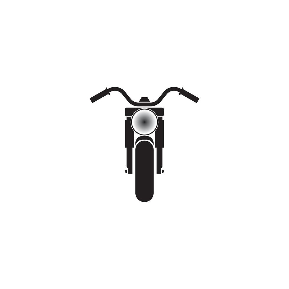 diseño de plantilla de ilustración de vector de icono de motocicleta.