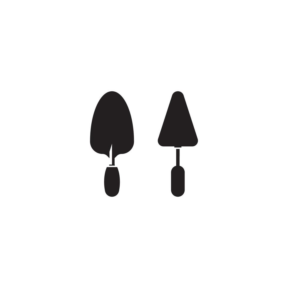 Shovel icon vector illustration template design