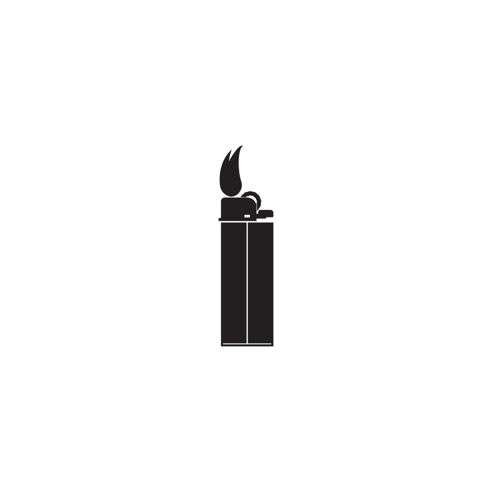 Gas Lighter icon vector