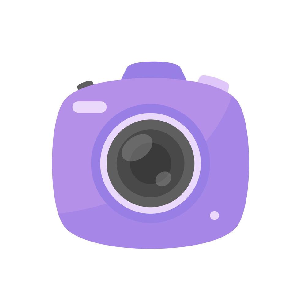 Camera for capturing good memories of travel vector