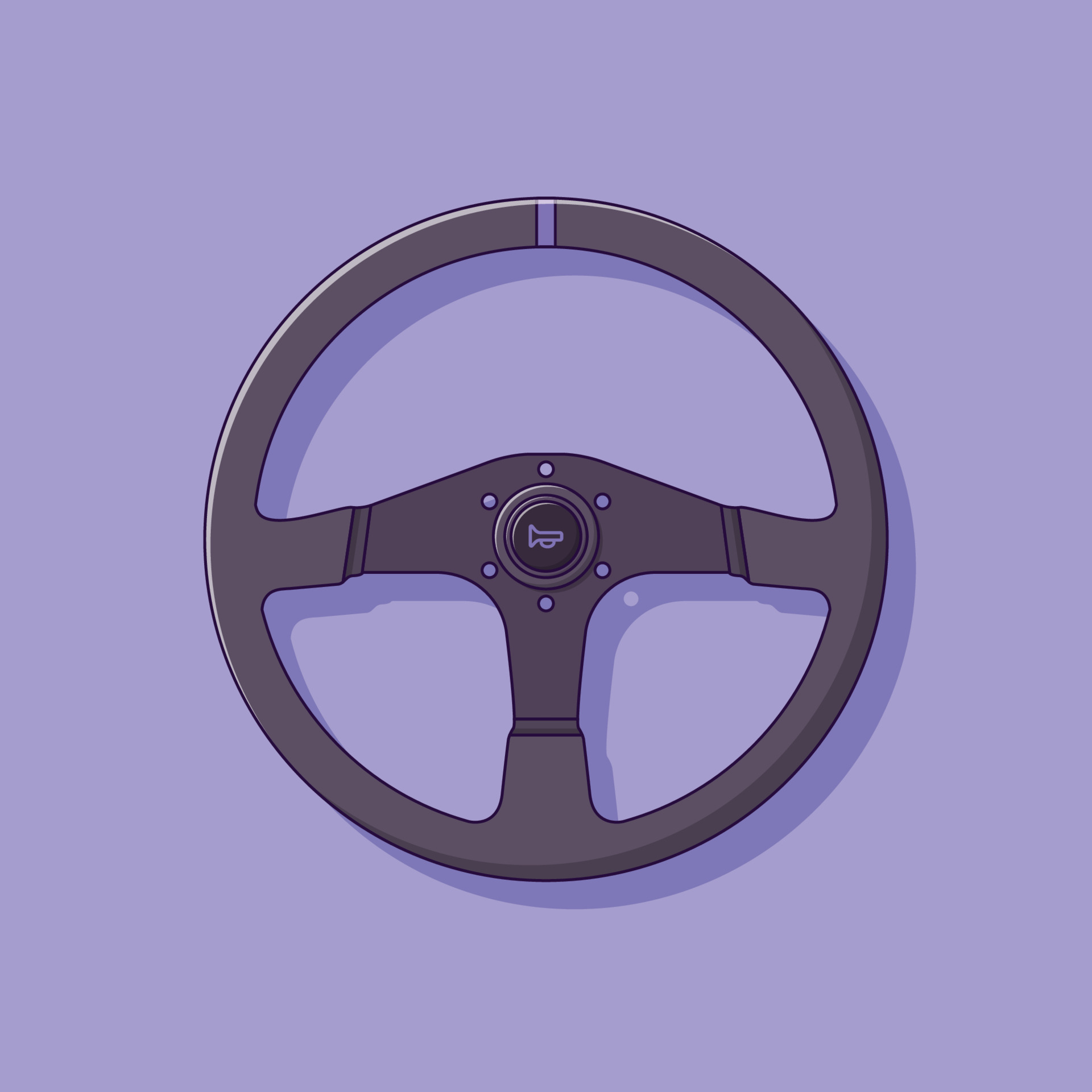 Steering Wheel Vector Icon Illustration. Controller Vector. Flat Cartoon  Style Suitable for Web Landing Page, Banner, Flyer, Sticker, Wallpaper,  Background 9671439 Vector Art at Vecteezy