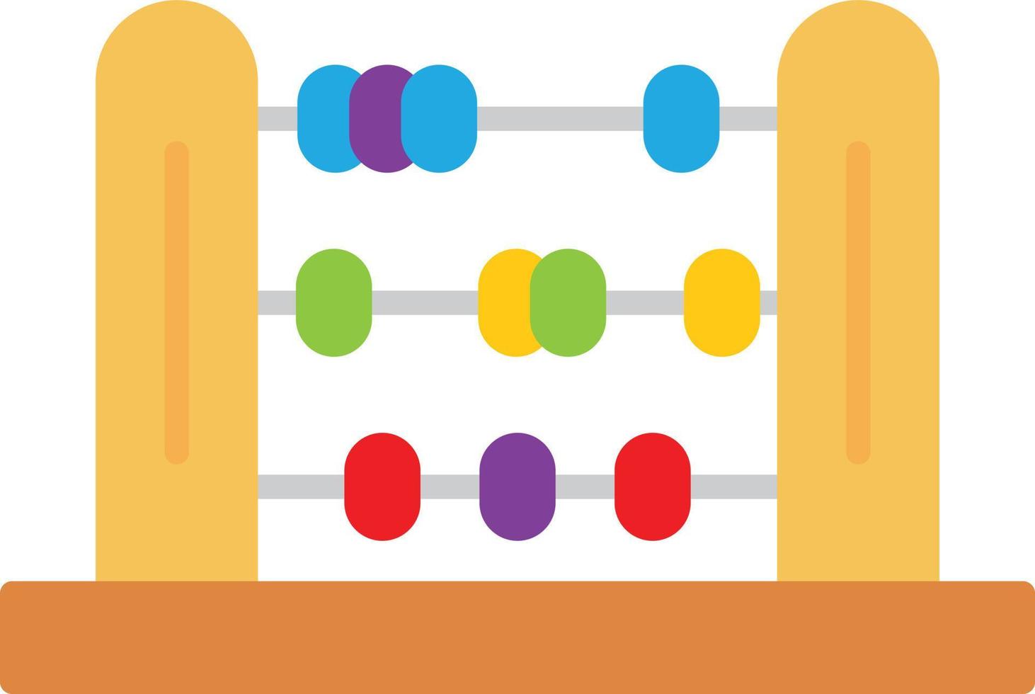 Abacus Flat Icon vector