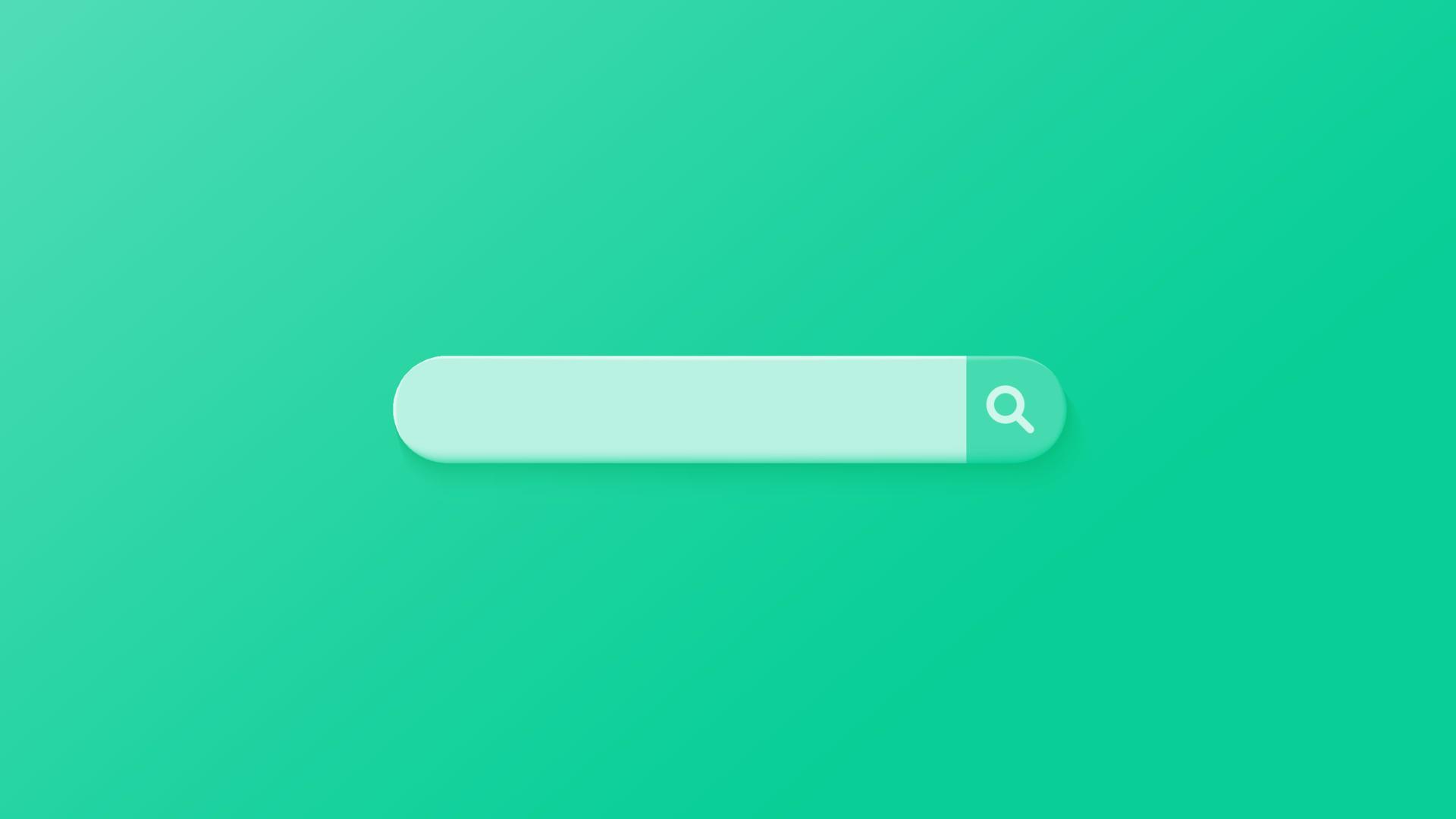 Minimal search bar. Simple and modern search bar design. 9671662 Vector ...