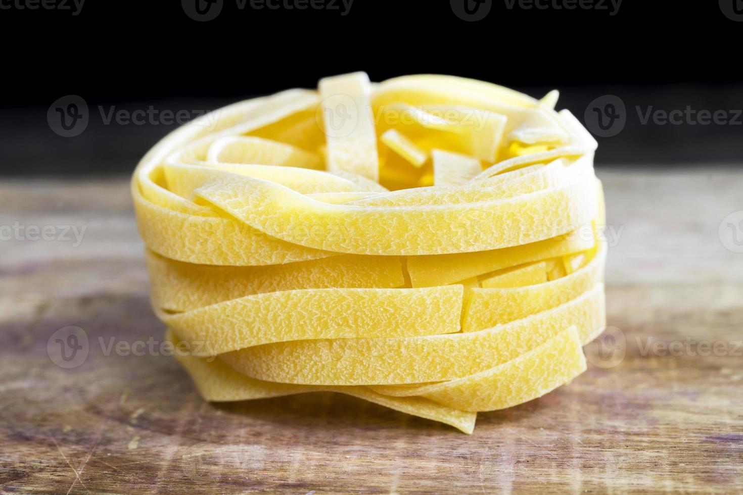 wheat pasta, close up photo