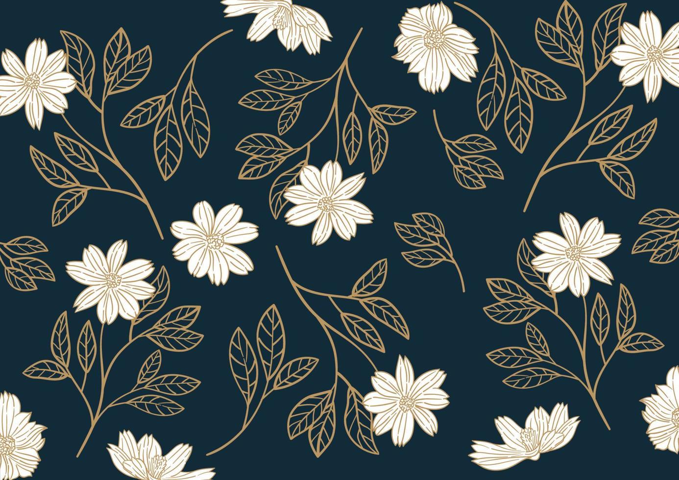 Flowers Floral Background vector