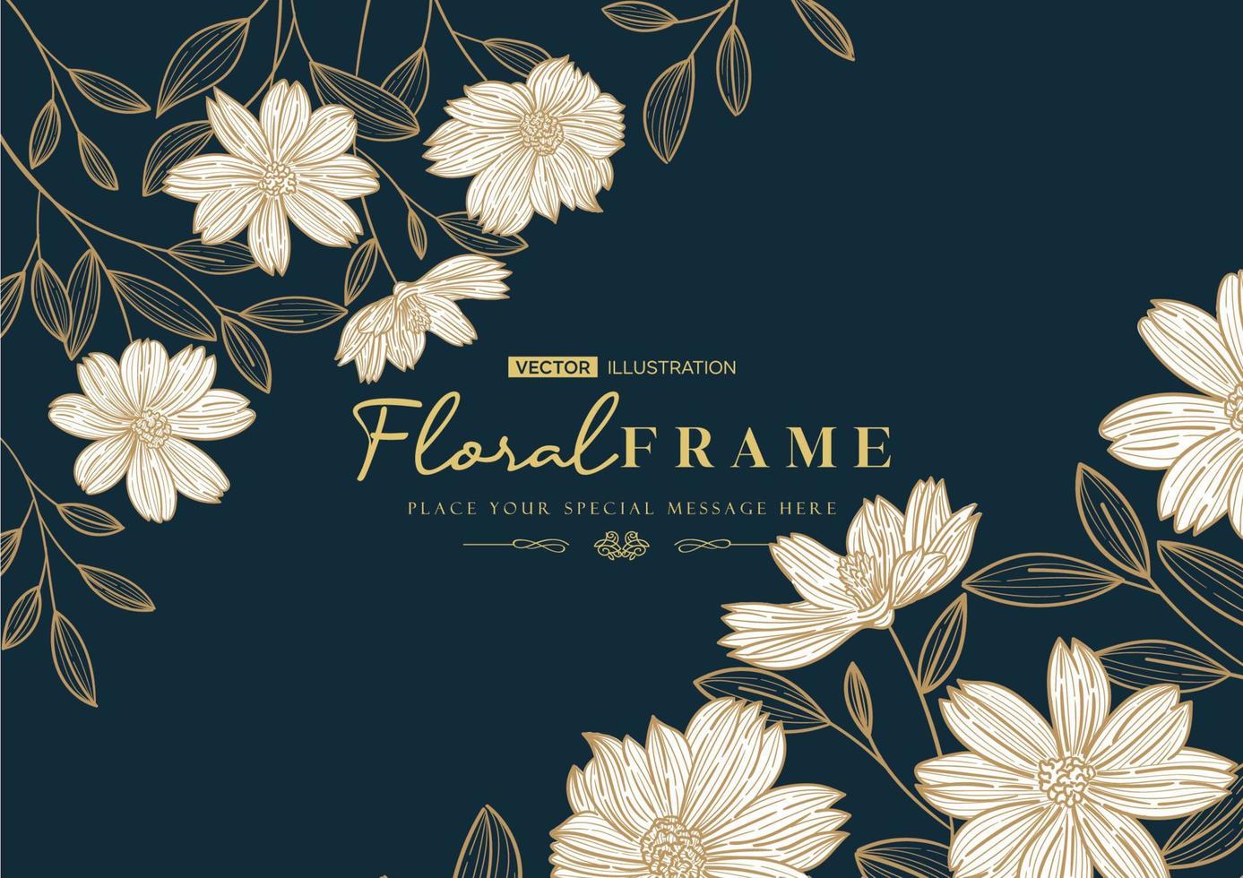 Flowers Floral Background vector