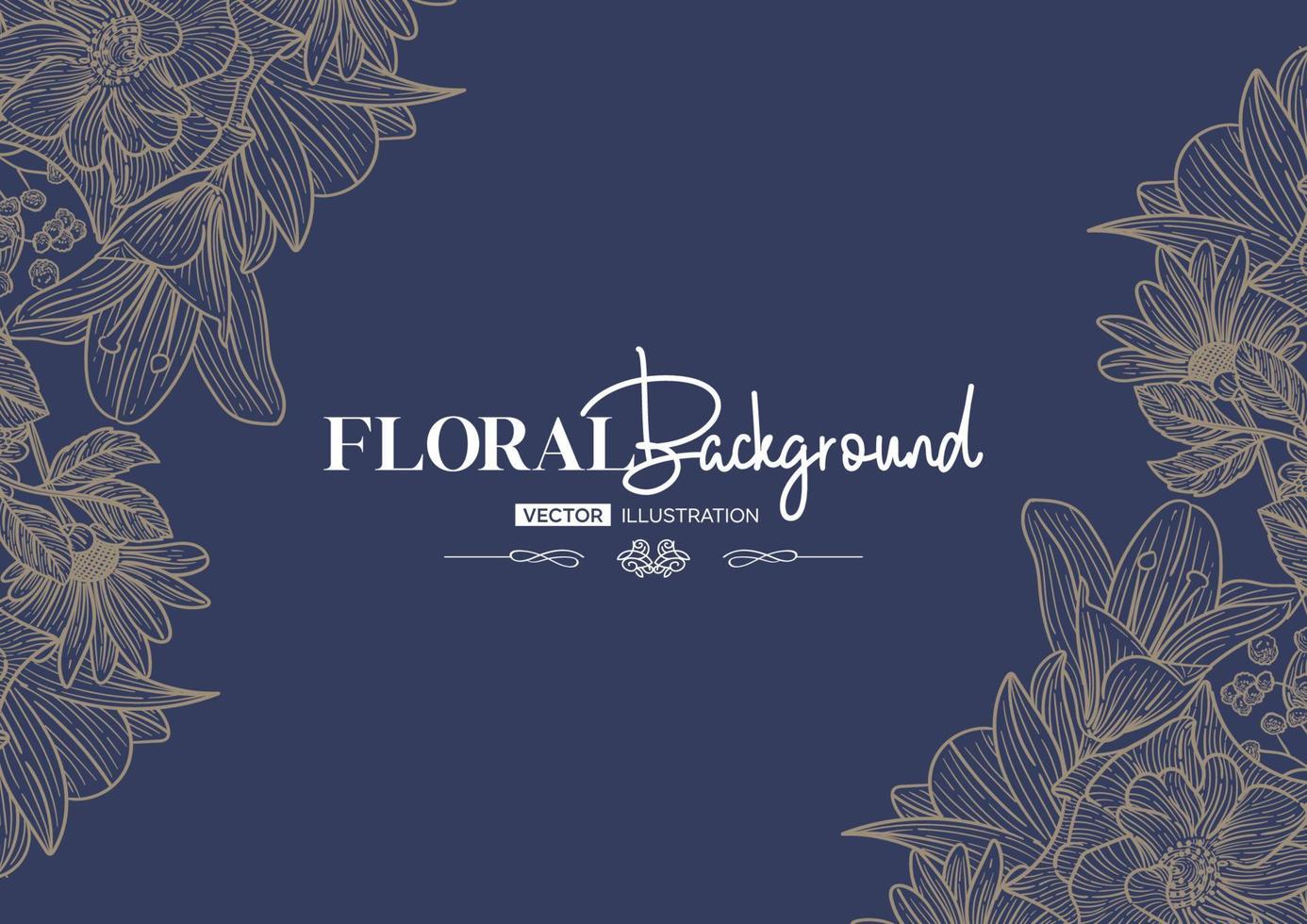 Flowers Floral Background vector