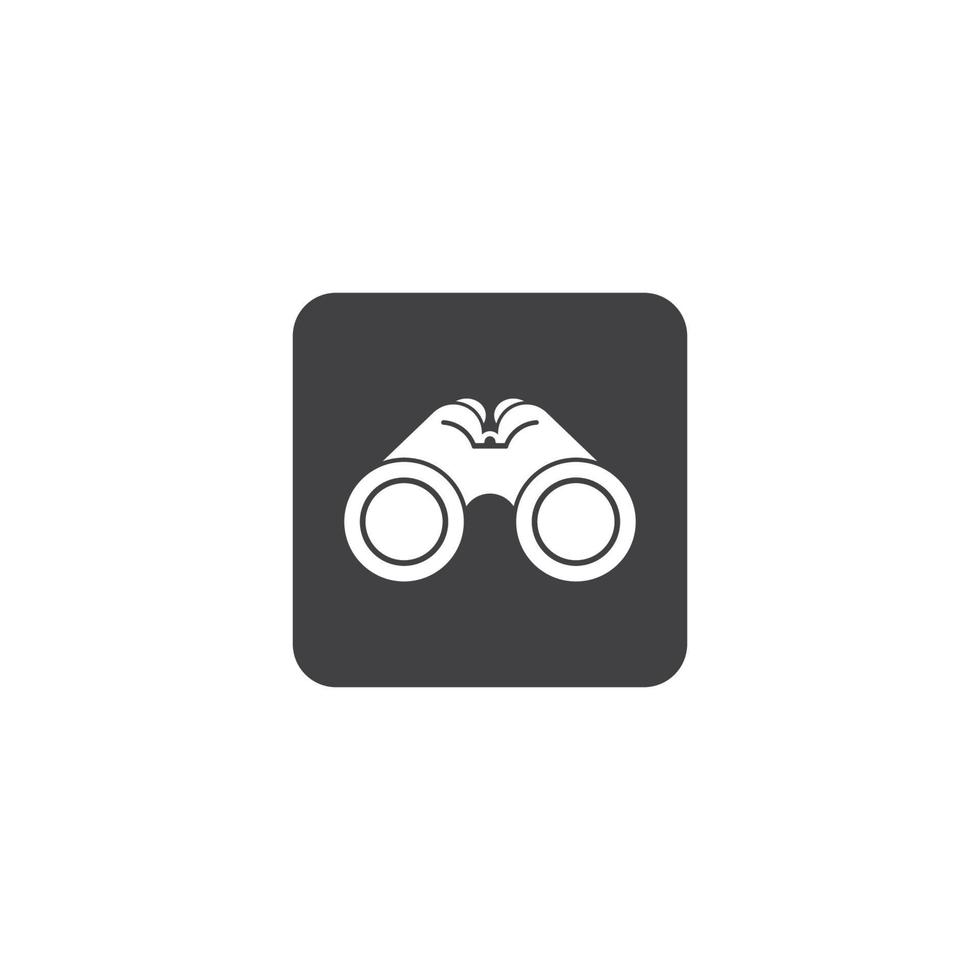 Binoculars icon vector illustration design template