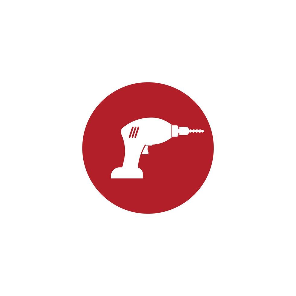 Drill icon vector illustration design template