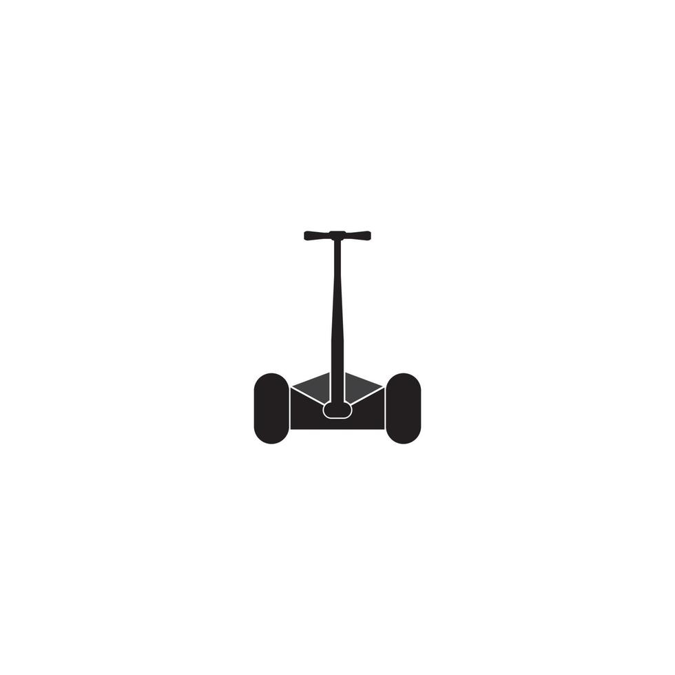 diseño de plantilla de ilustración de vector de icono de segway.