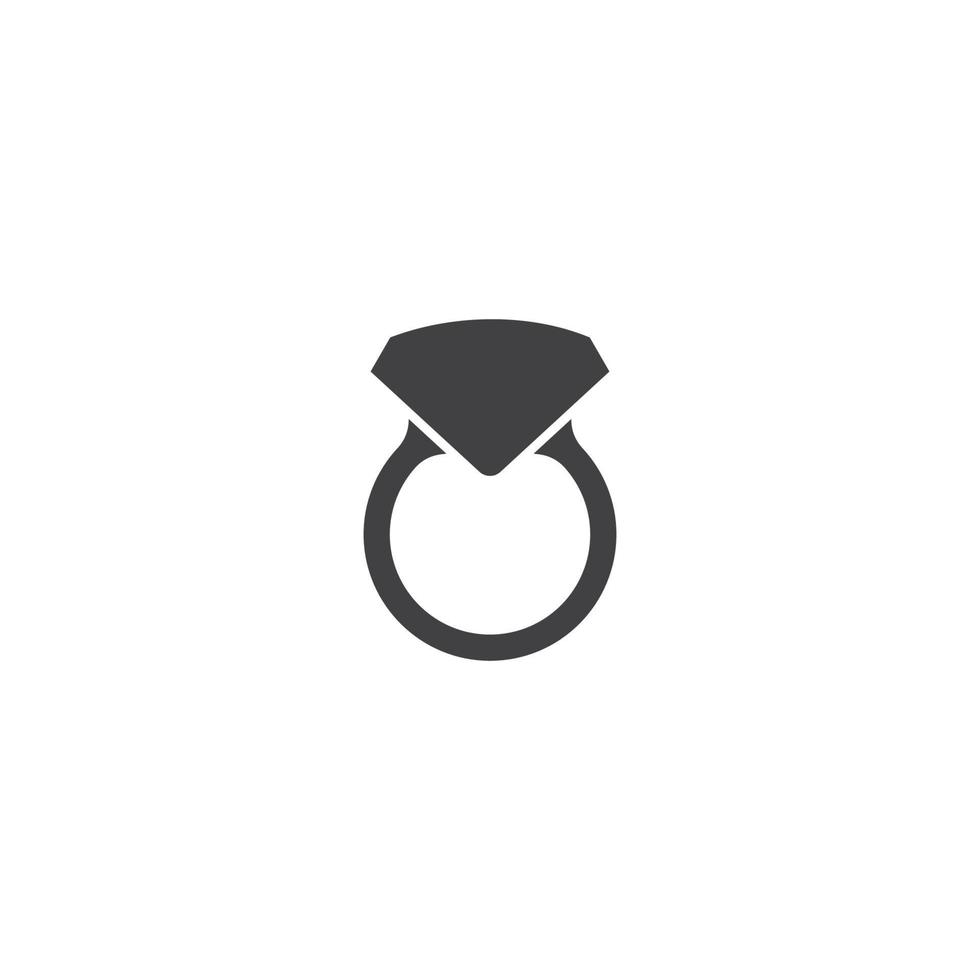 diamond ring icon vector illustration design template