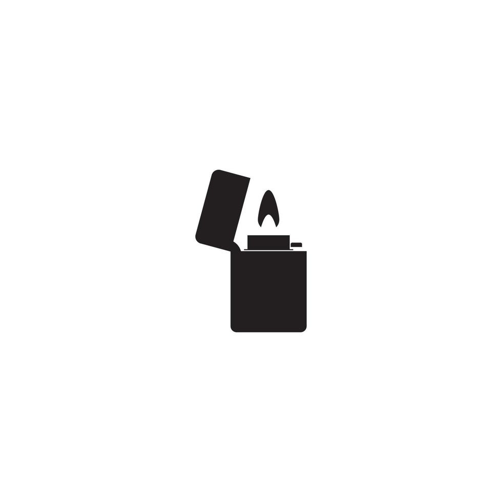 Gas Lighter icon vector